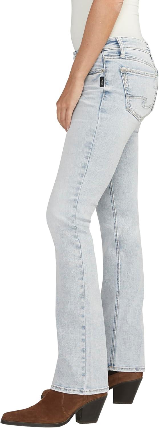 image:imageSilver Jeans Co Womens Tuesday Low Rise Slim Bootcut JeansLight Wash Ecf150