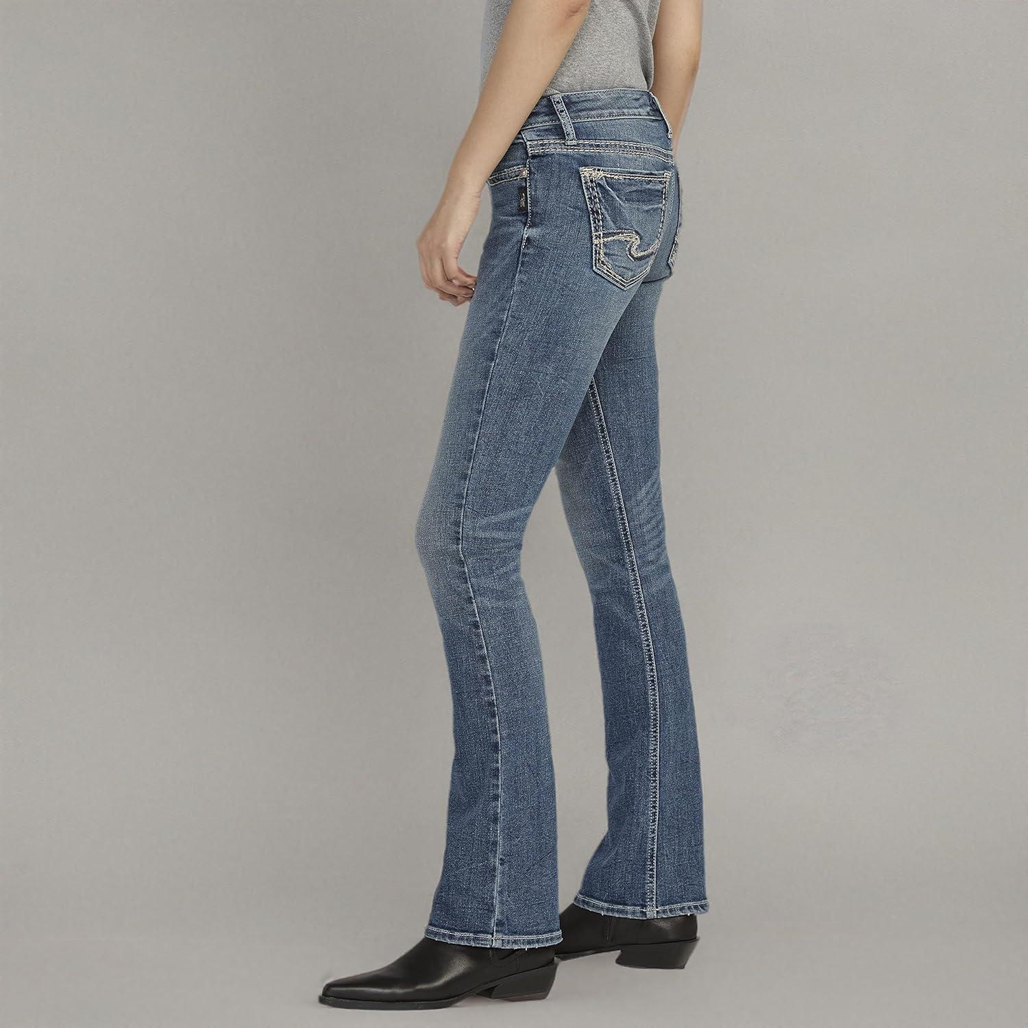 image:imageSilver Jeans Co Womens Tuesday Low Rise Slim Bootcut JeansMed Wash Eae294