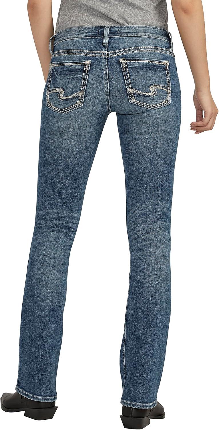 image:imageSilver Jeans Co Womens Tuesday Low Rise Slim Bootcut JeansMed Wash Eae294
