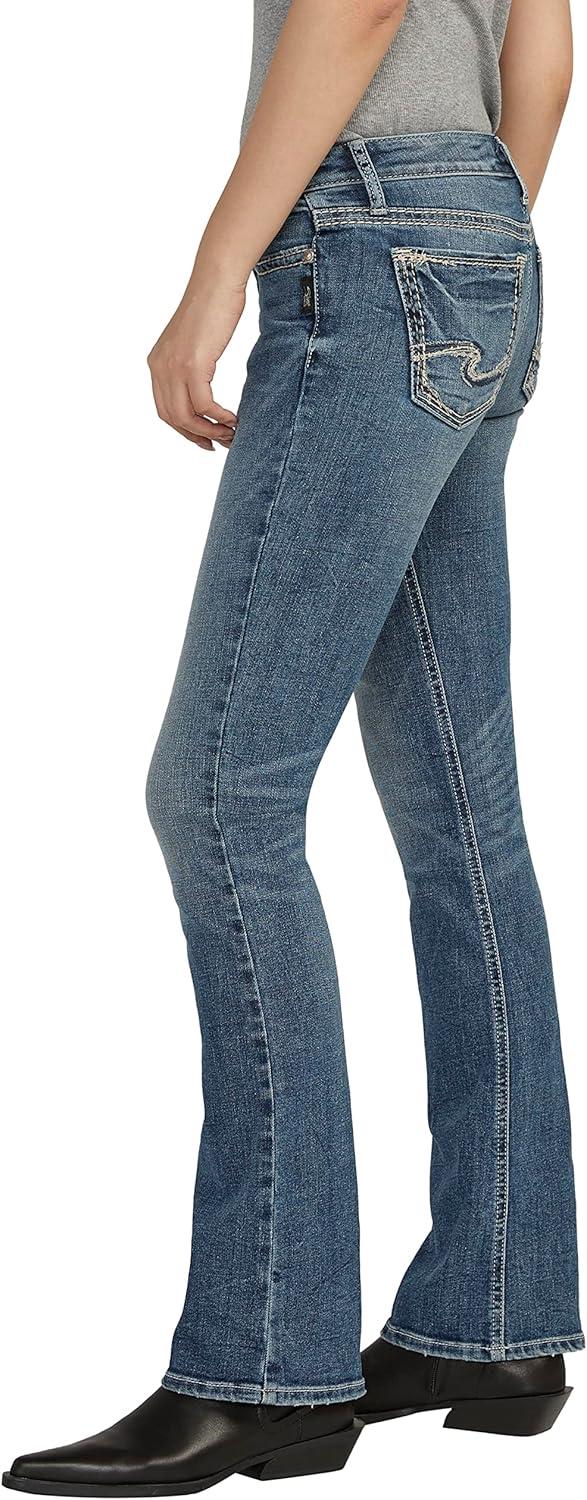 image:imageSilver Jeans Co Womens Tuesday Low Rise Slim Bootcut JeansMed Wash Eae294