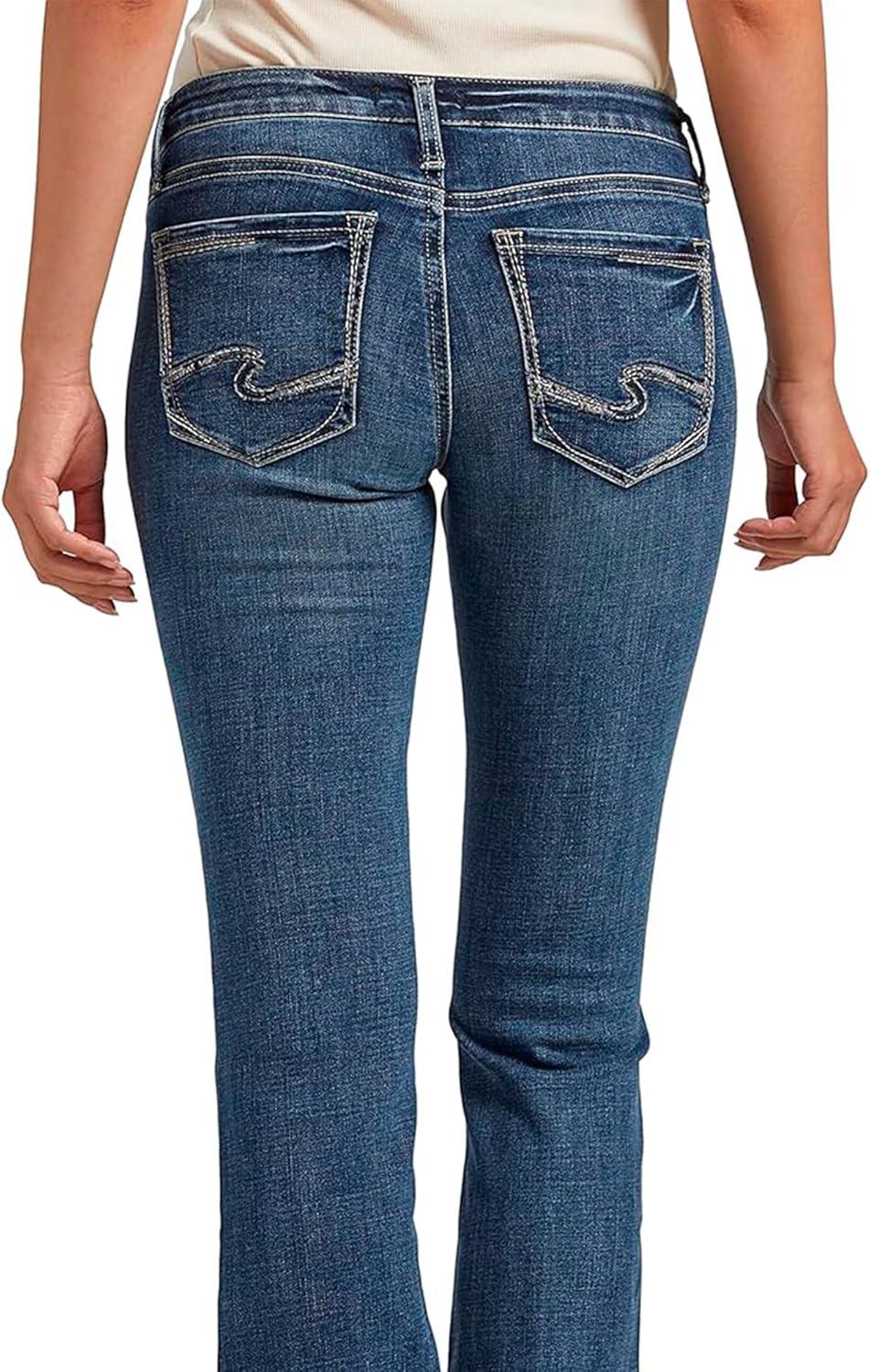image:imageSilver Jeans Co Womens Tuesday Low Rise Slim Bootcut JeansMed Wash Ecf387