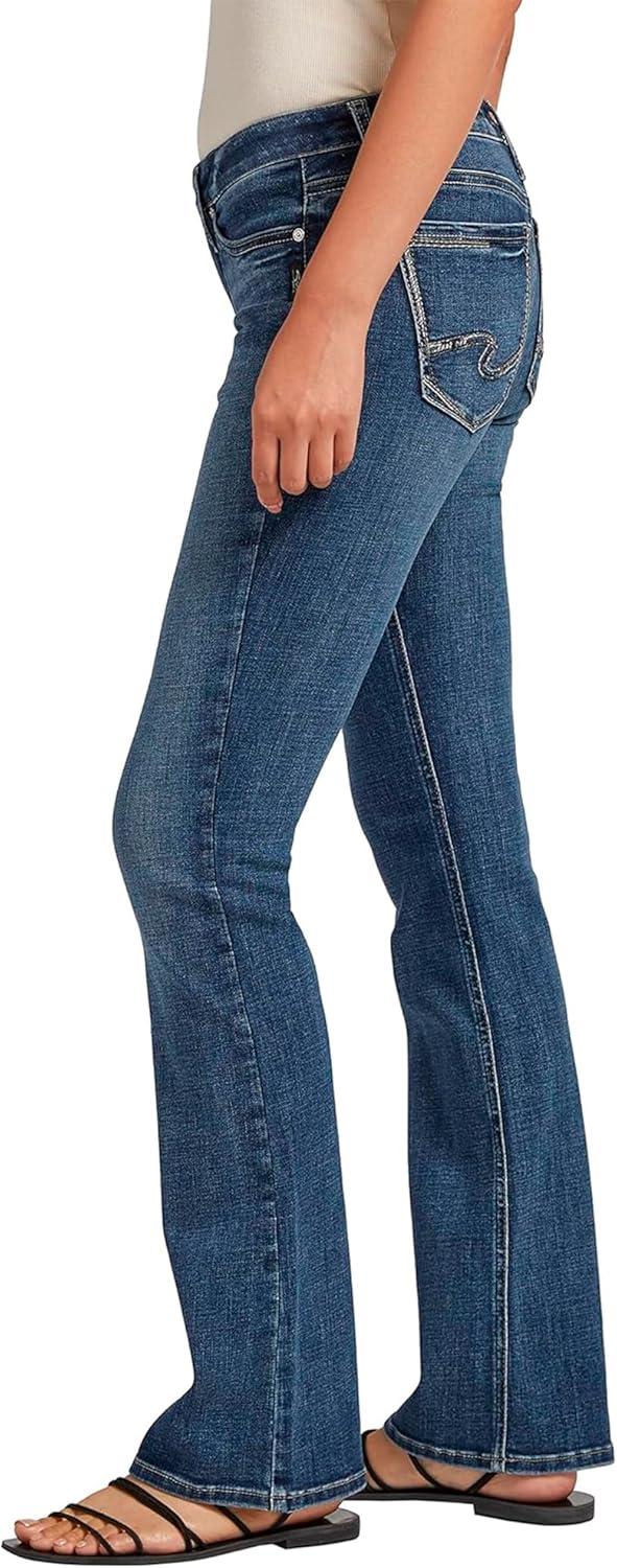 image:imageSilver Jeans Co Womens Tuesday Low Rise Slim Bootcut JeansMed Wash Ecf387