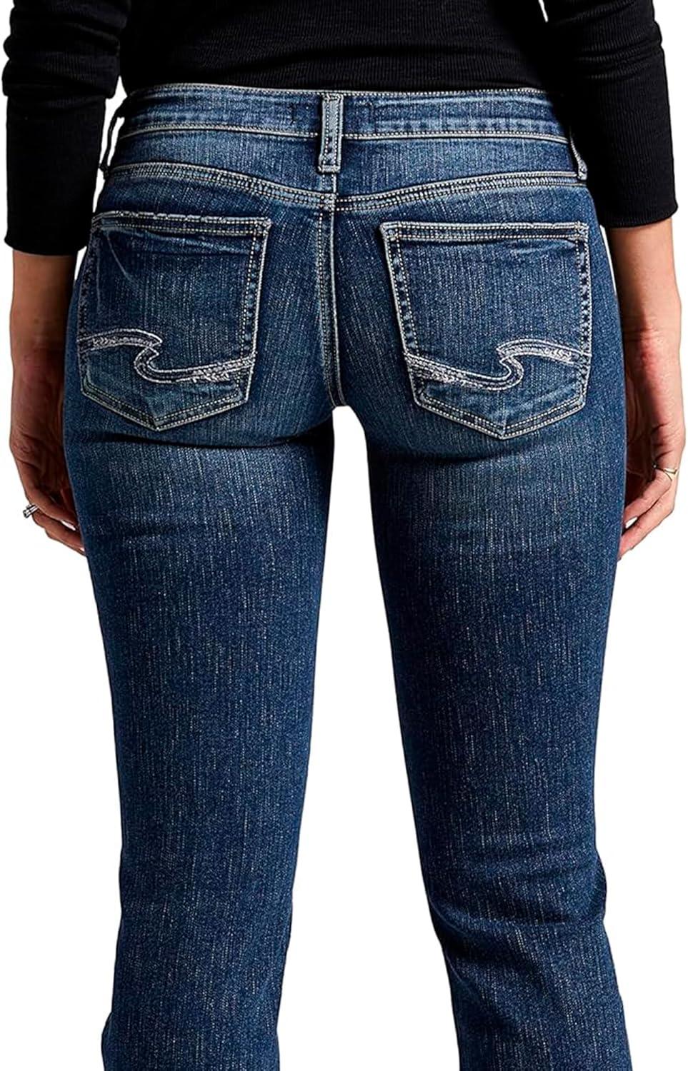 image:imageSilver Jeans Co Womens Tuesday Low Rise Slim Bootcut JeansMed Wash Edb346