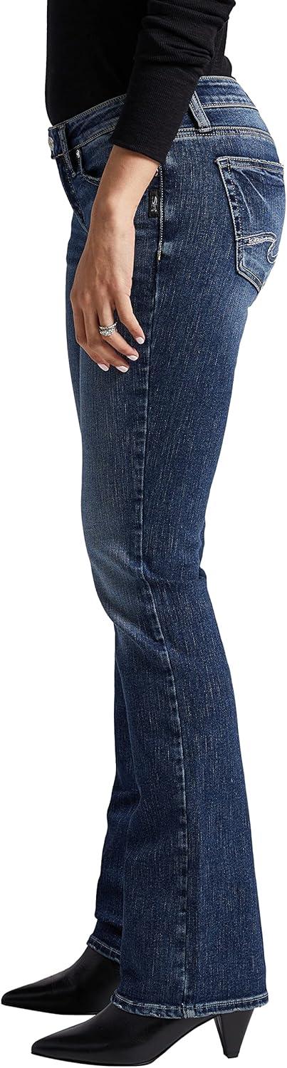 image:imageSilver Jeans Co Womens Tuesday Low Rise Slim Bootcut JeansMed Wash Edb346