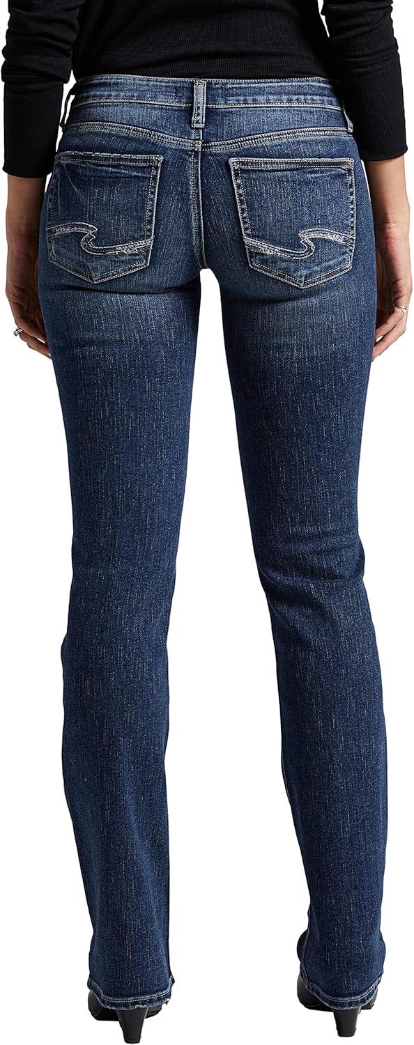 image:imageSilver Jeans Co Womens Tuesday Low Rise Slim Bootcut JeansMed Wash Edb346