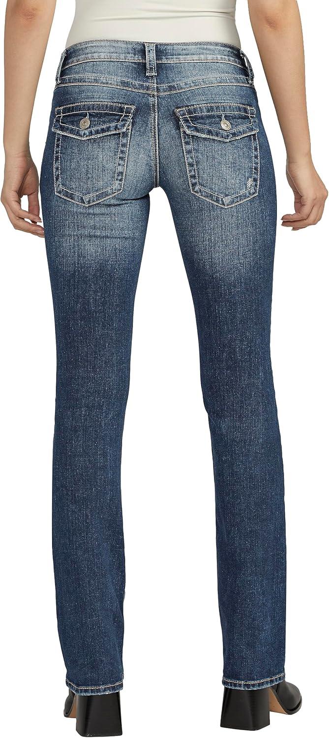 image:imageSilver Jeans Co Womens Tuesday Low Rise Slim Bootcut JeansMed Wash Ekc362