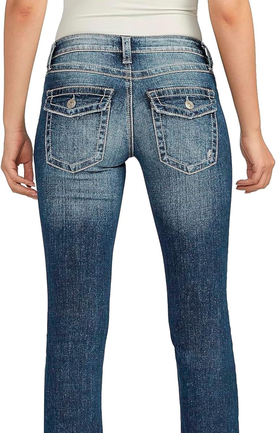 image:imageSilver Jeans Co Womens Tuesday Low Rise Slim Bootcut JeansMed Wash Ekc362