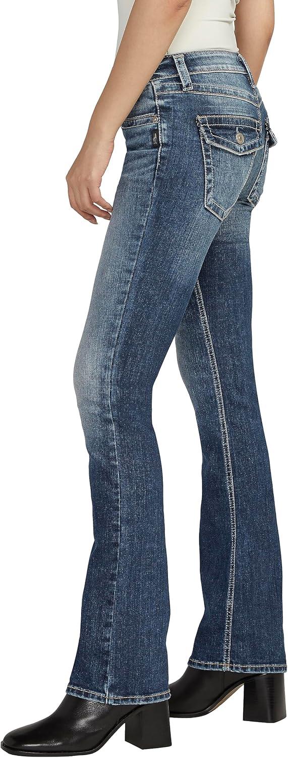 image:imageSilver Jeans Co Womens Tuesday Low Rise Slim Bootcut JeansMed Wash Ekc362