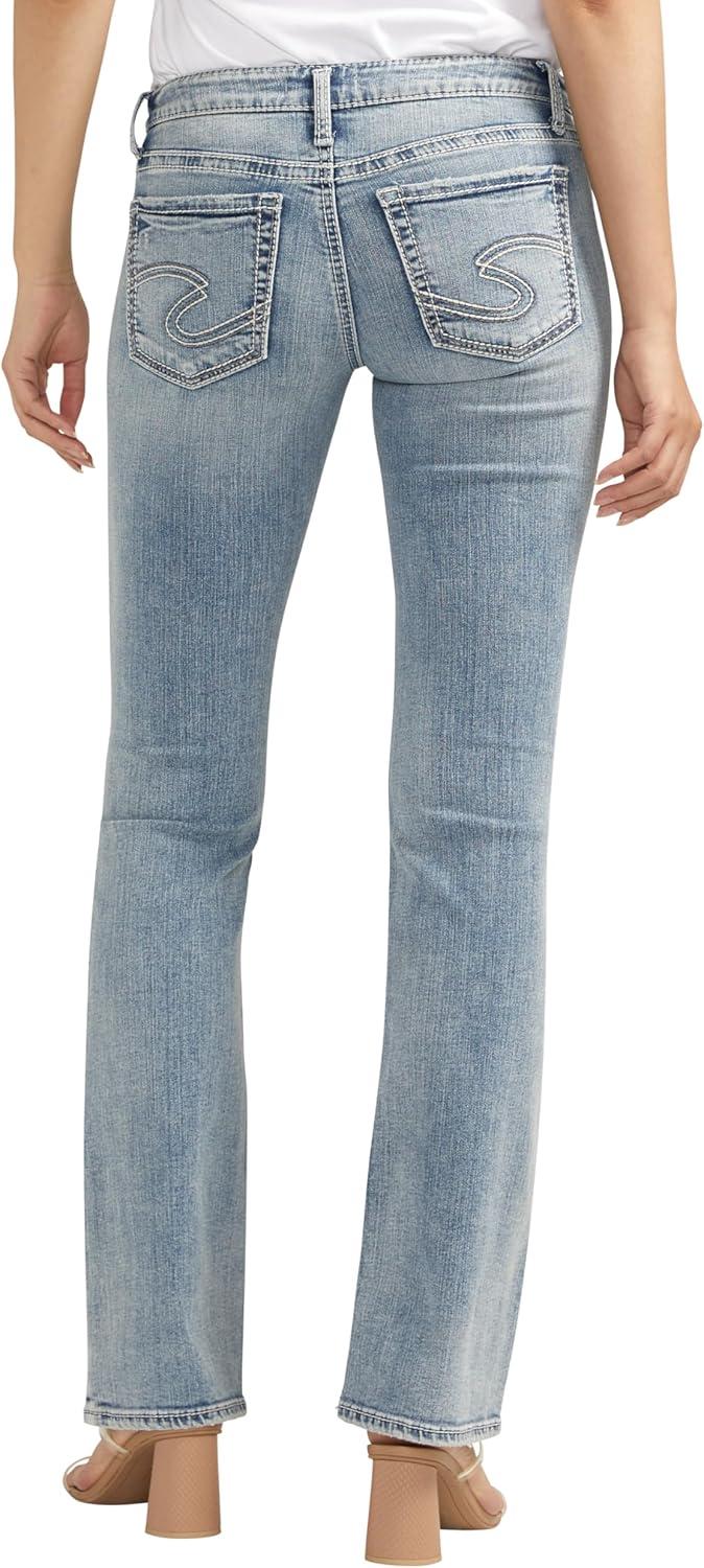 image:imageSilver Jeans Co Womens Tuesday Low Rise Slim Bootcut JeansMed Wash Scv213