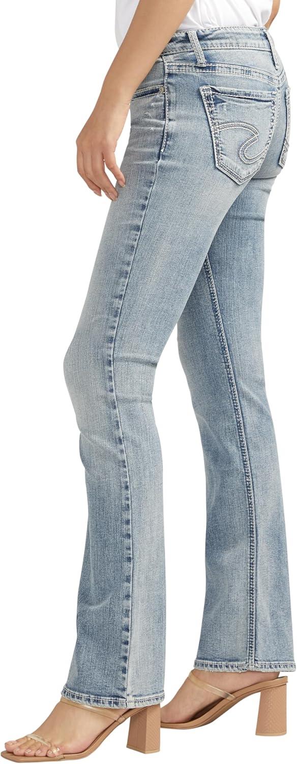 image:imageSilver Jeans Co Womens Tuesday Low Rise Slim Bootcut JeansMed Wash Scv213