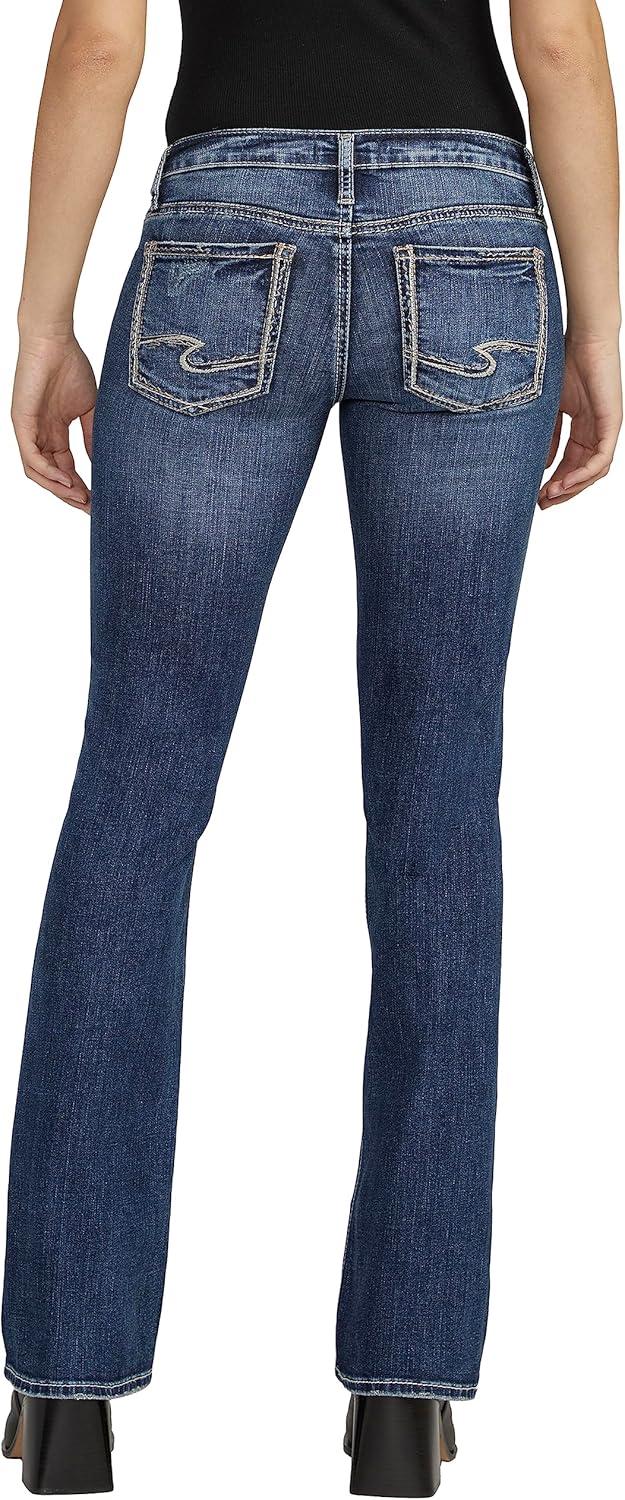 image:imageSilver Jeans Co Womens Tuesday Low Rise Slim Bootcut JeansMed Wash Scv305