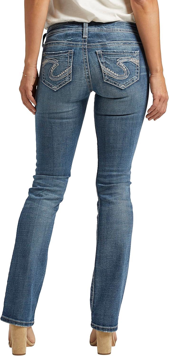 image:imageSilver Jeans Co Womens Tuesday Low Rise Slim Bootcut JeansMed Wash Sjl245