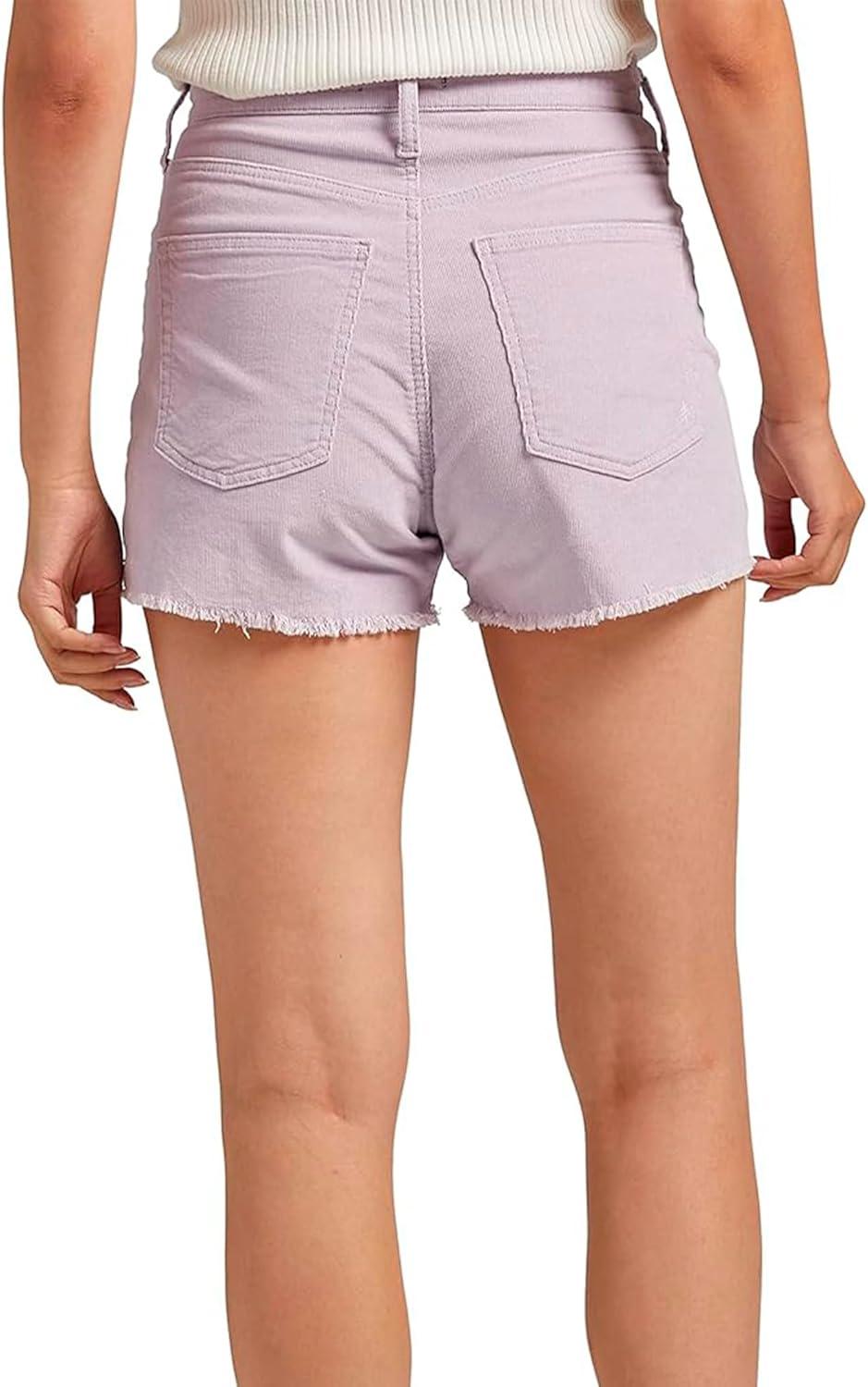 image:imageSilver Jeans Co Womens Womens Highly Desirable High Rise ShortLavender