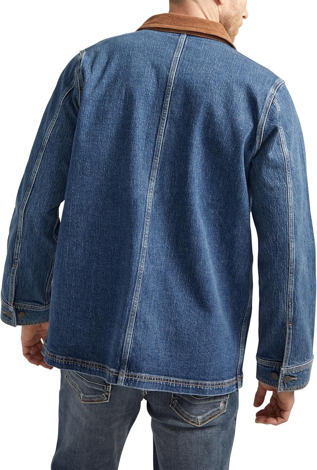 image:imageSilver Jeans Co mens Denim JacketChore Dark Wash