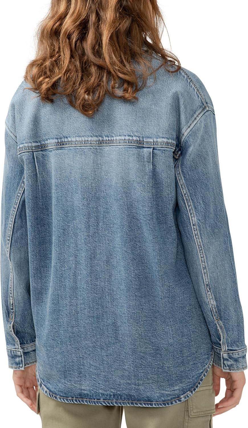 image:imageSilver Jeans Co womens Denim ShacketBlue