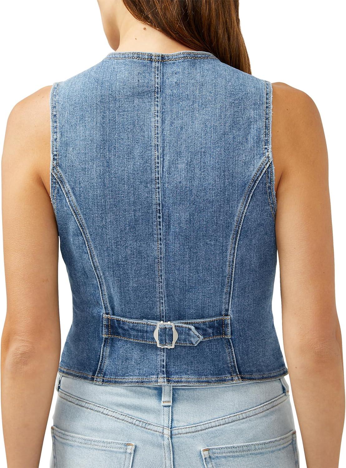 image:imageSilver Jeans Co womens Denim VestIndigo