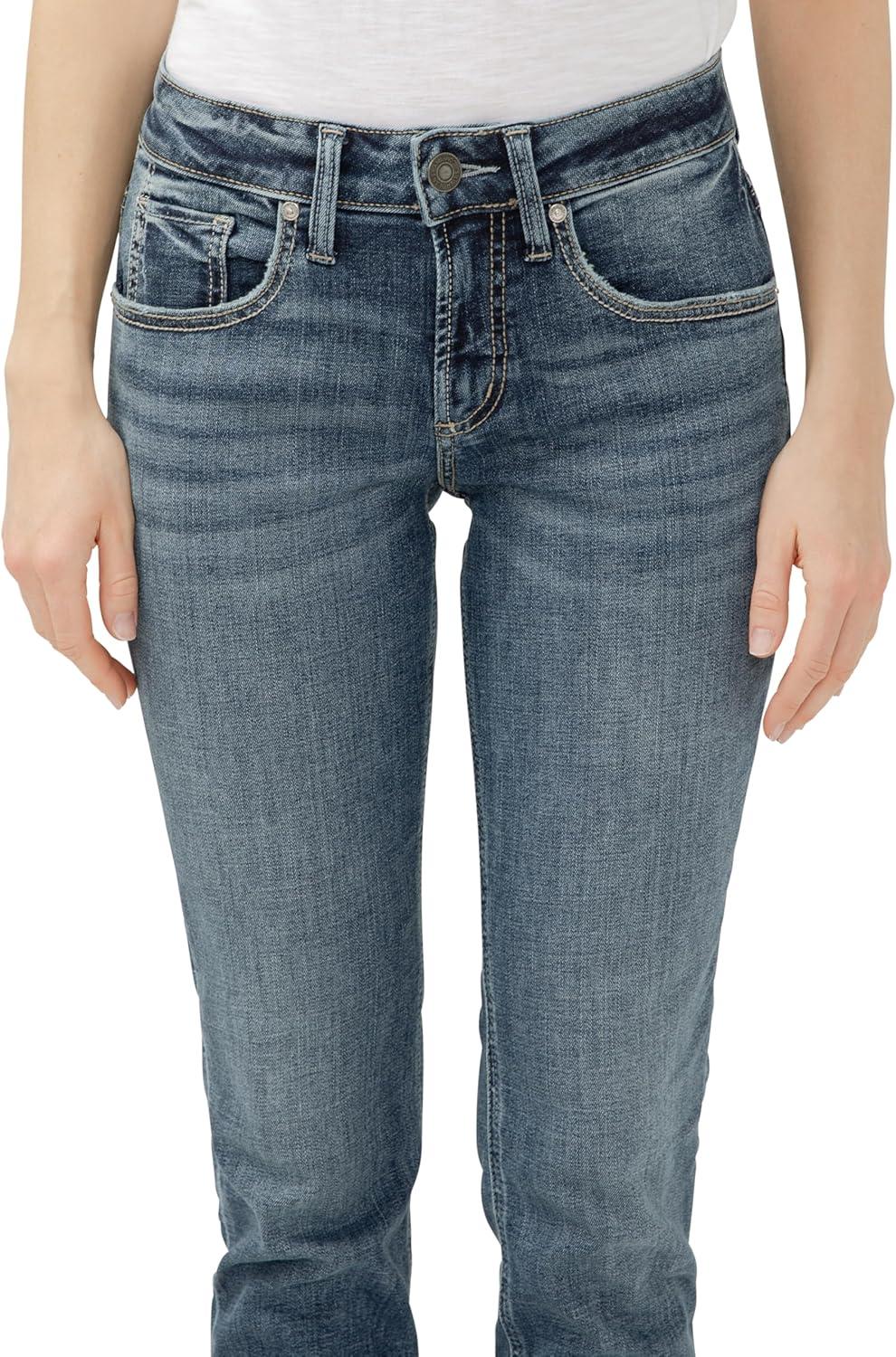image:imageSilver JeansWomens Sam Relaxed Boyfriend Fit JeanDark Wash