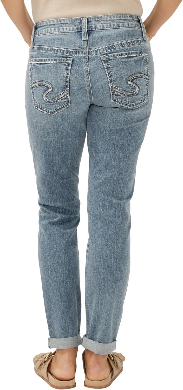image:imageSilver JeansWomens Sam Relaxed Boyfriend Fit JeanIndigo