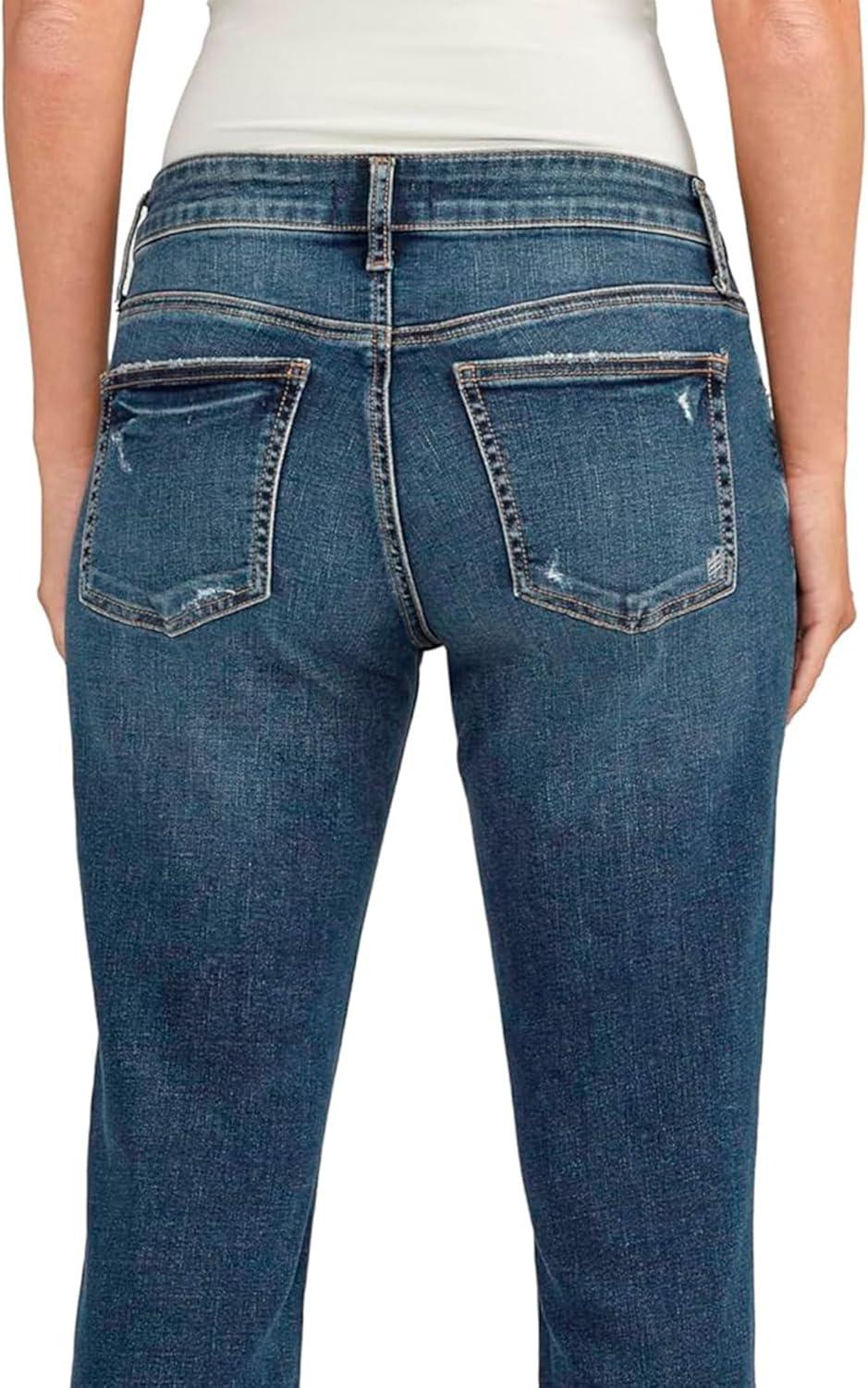 image:imageSilver JeansWomens Sam Relaxed Boyfriend Fit JeanMed Wash Cvs310