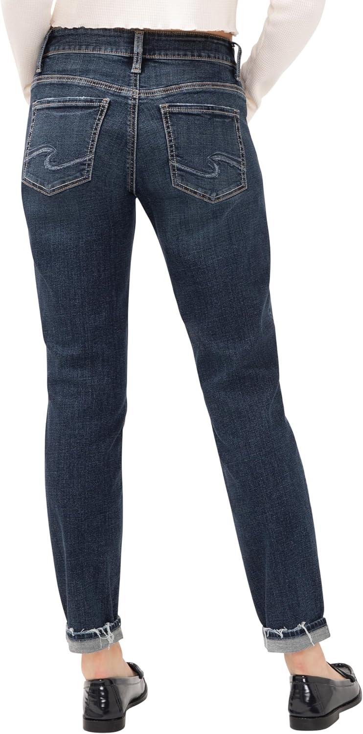 image:imageSilver JeansWomens Sam Relaxed Boyfriend Fit JeanTreble