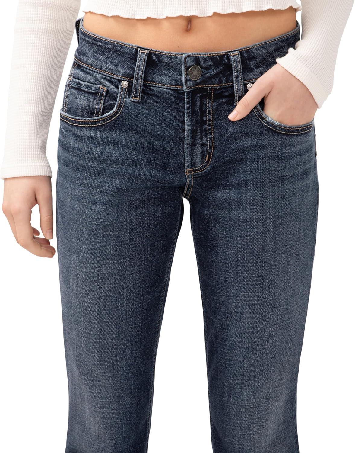 image:imageSilver JeansWomens Sam Relaxed Boyfriend Fit JeanTreble