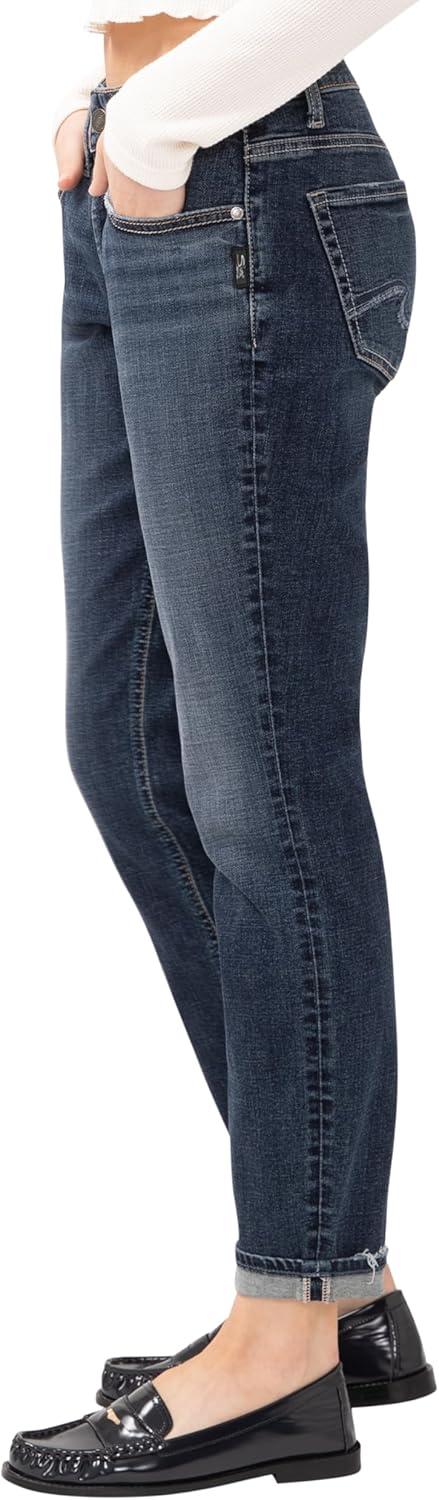 image:imageSilver JeansWomens Sam Relaxed Boyfriend Fit JeanTreble