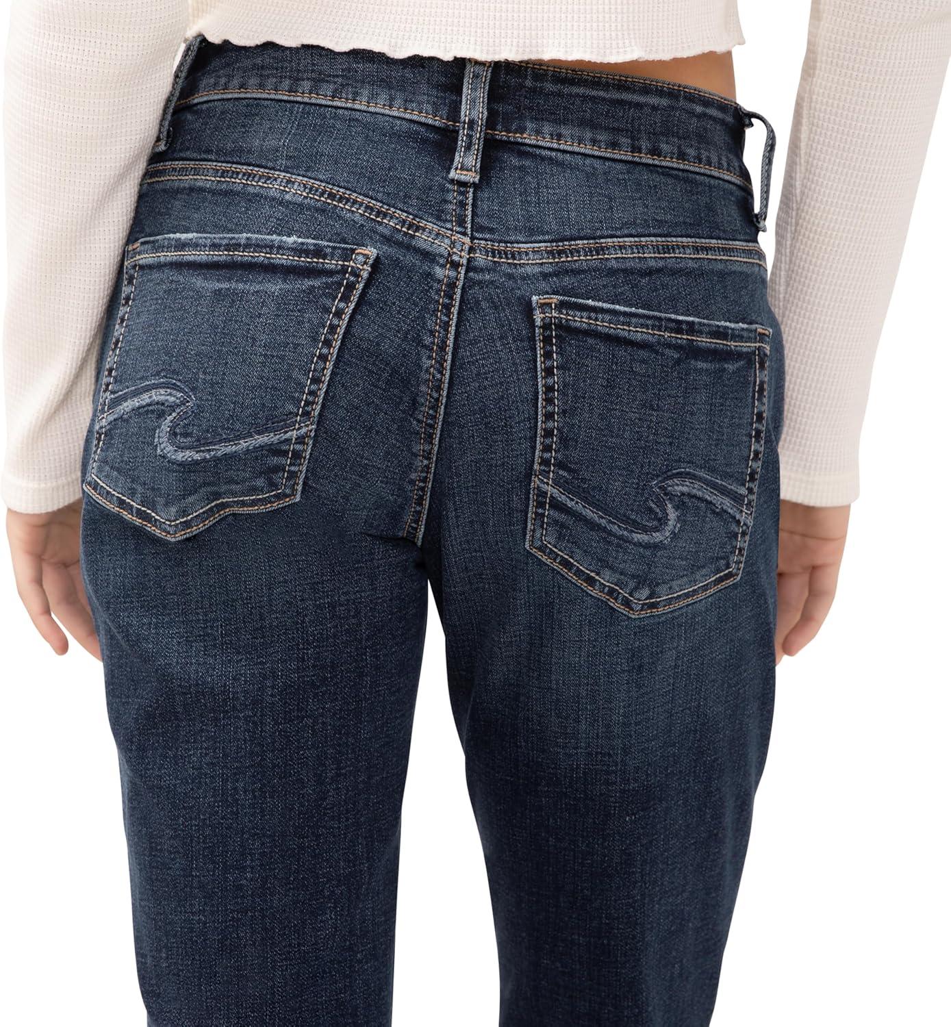 image:imageSilver JeansWomens Sam Relaxed Boyfriend Fit JeanTreble