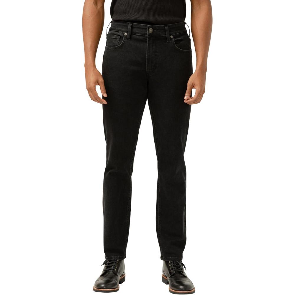 image:imageSilver Jeans Co Mens Eddie Athletic Fit Tapered Leg JeansBlack