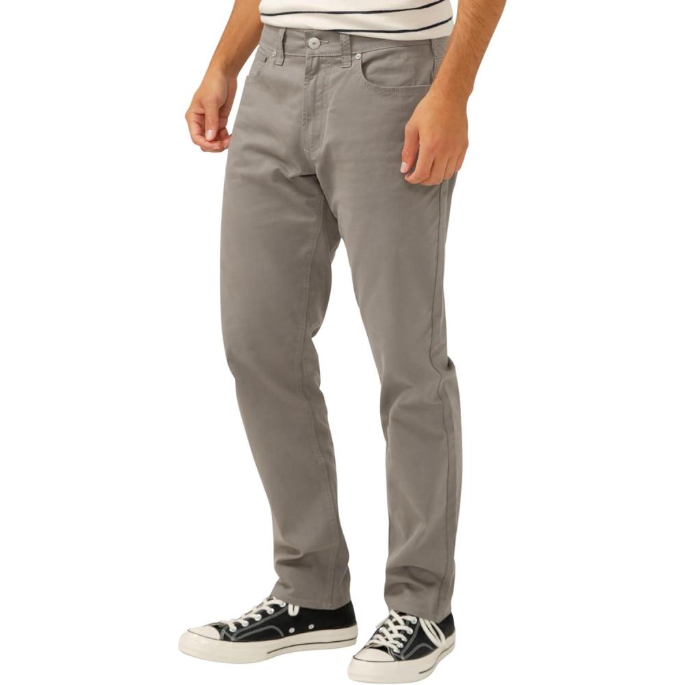 image:imageSilver Jeans Co Mens Eddie Athletic Fit Tapered Leg JeansEssential Twill Grey