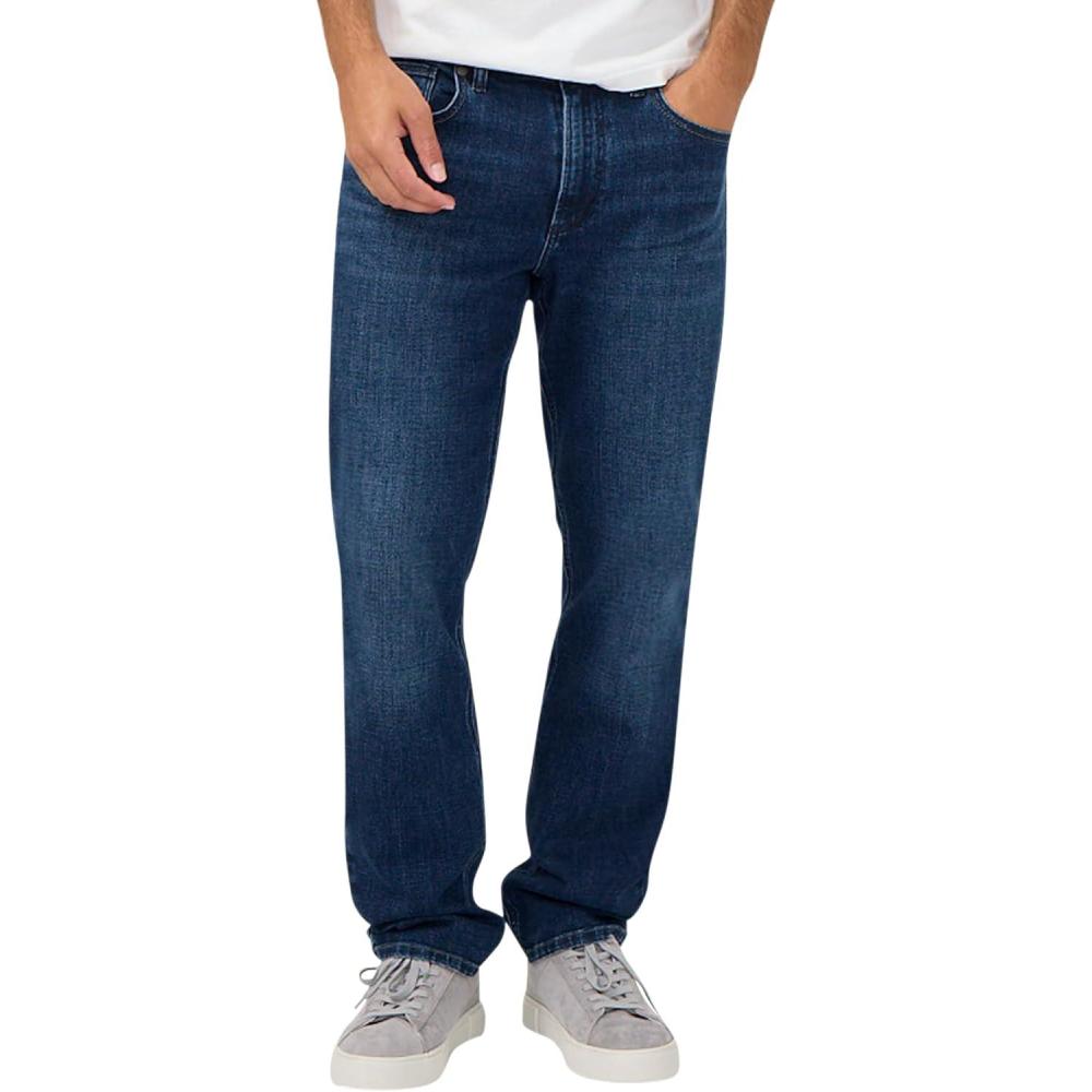 image:imageSilver Jeans Co Mens Eddie Classic Athletic Fit Tapered Leg JeansDark Wash Vwt373