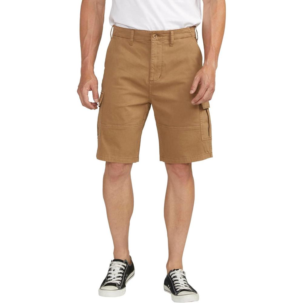image:imageSilver Jeans Co Mens Khaki Cargo ShortsDesert