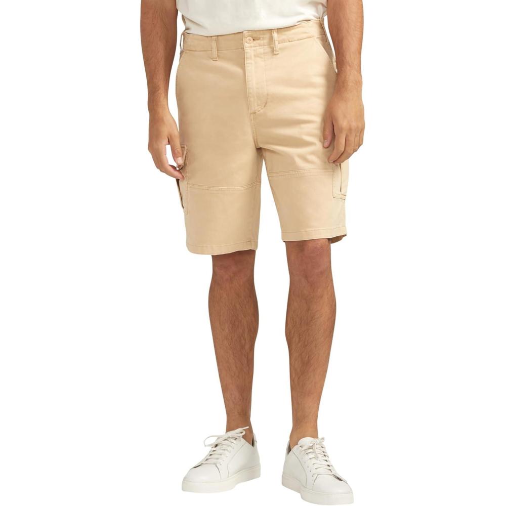 image:imageSilver Jeans Co Mens Khaki Cargo ShortsLight Khaki