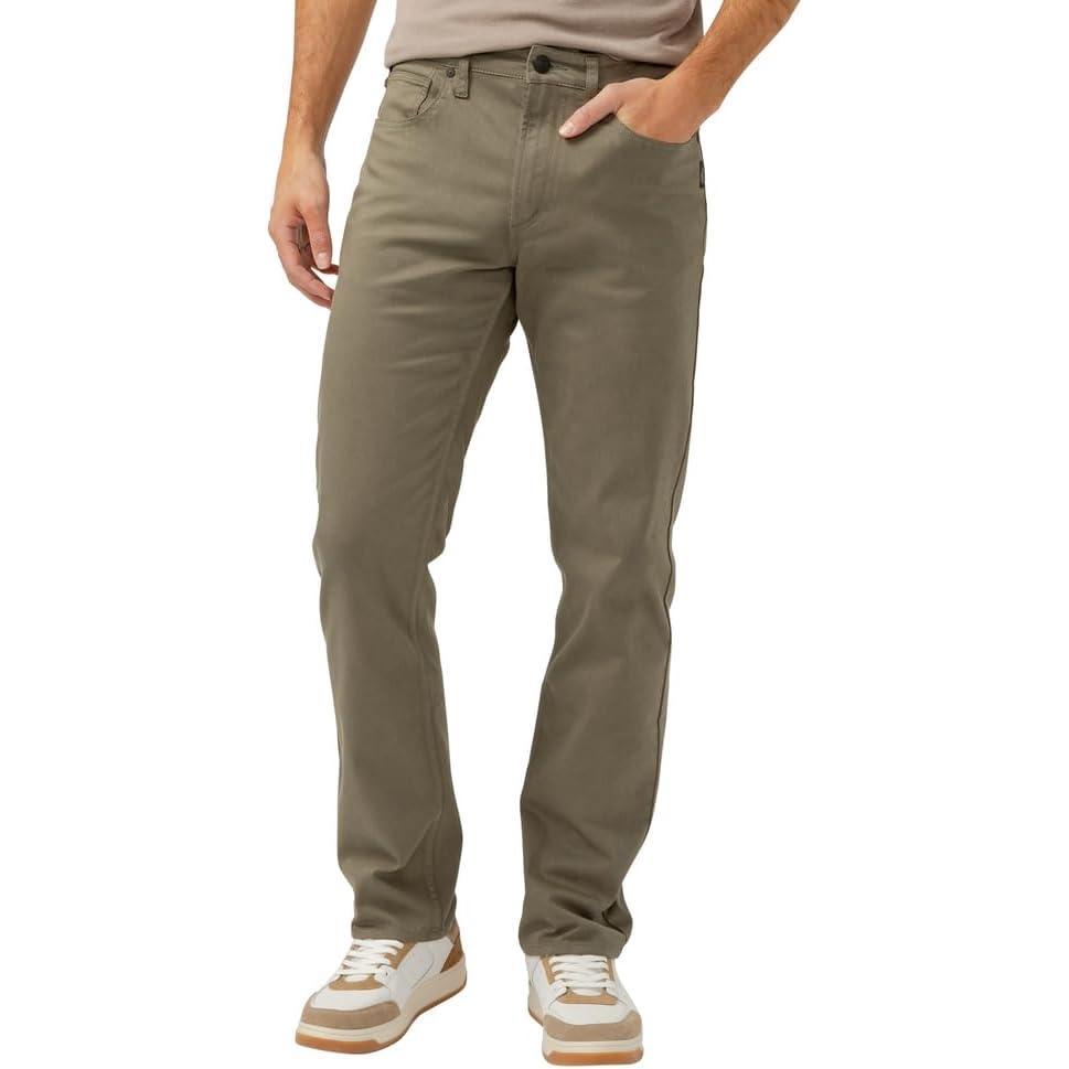 image:imageSilver Jeans Co Mens Machray Athletic Fit Straight Leg JeansOlive