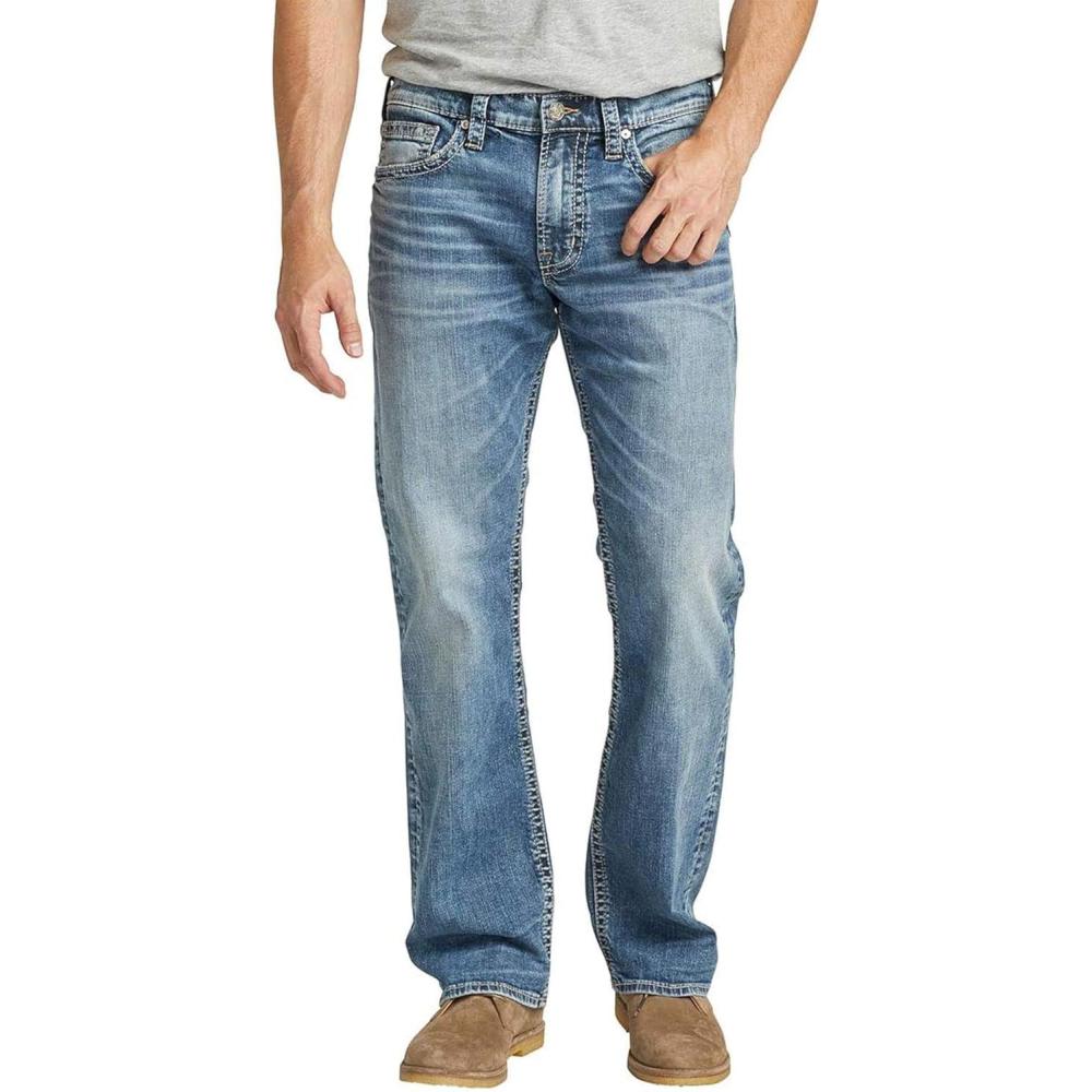 image:imageSilver Jeans Co Mens Zac Relaxed Fit Straight Leg Jean LegacyClassic Dark Indigo
