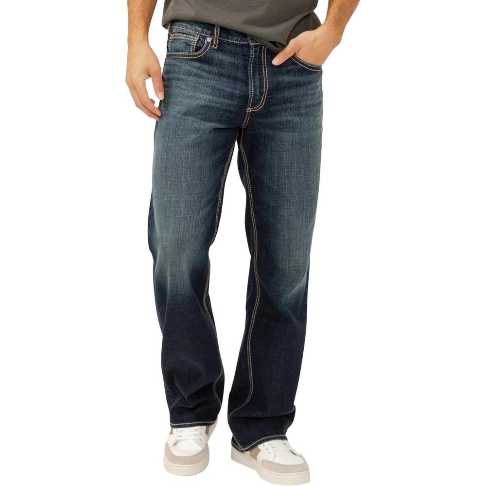 image:imageSilver Jeans Co Mens Zac Relaxed Fit Straight Leg Jean LegacyClassical