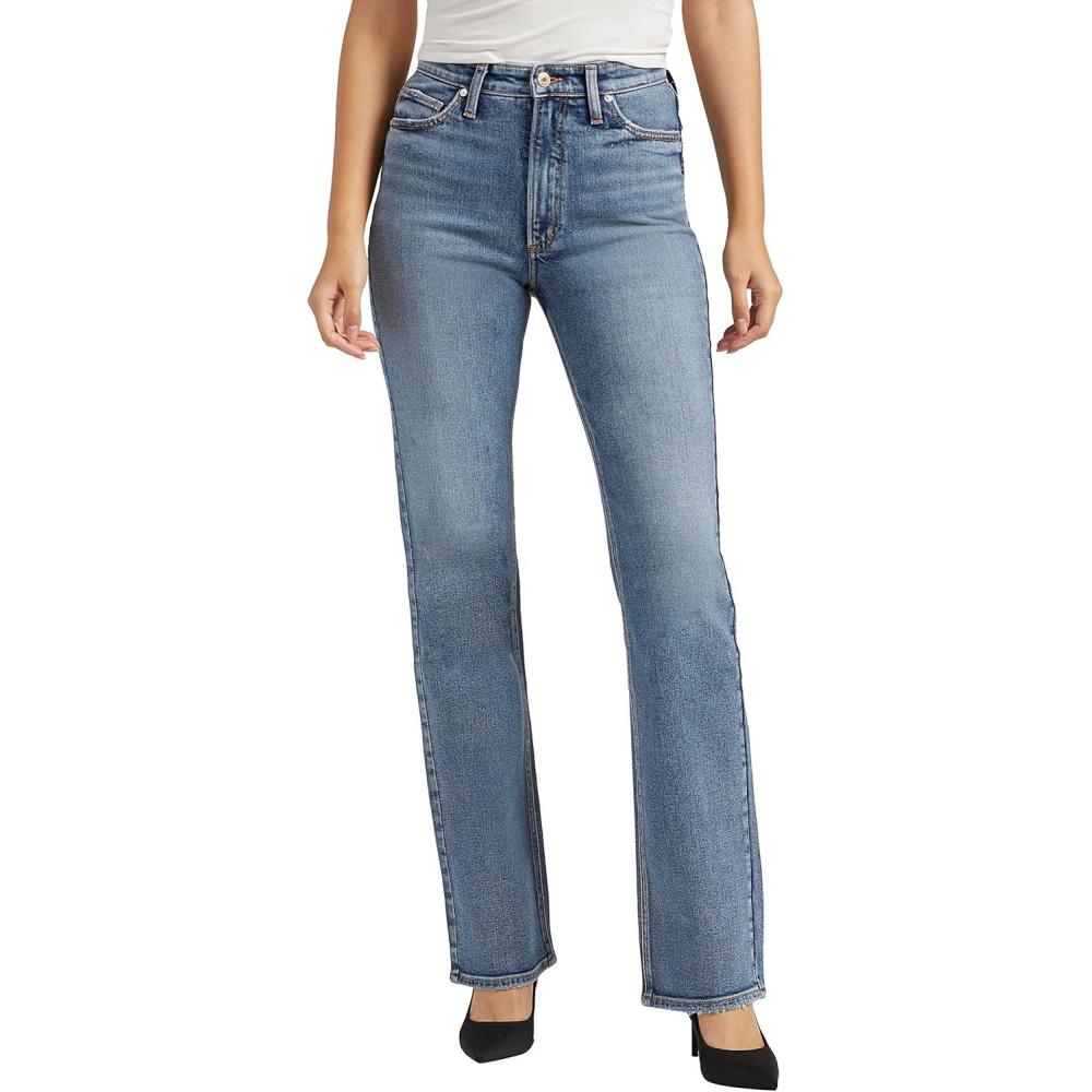 image:imageSilver Jeans Co Womens 90s Vintage High Rise Bootcut JeansLegacyMed Wash Soc293