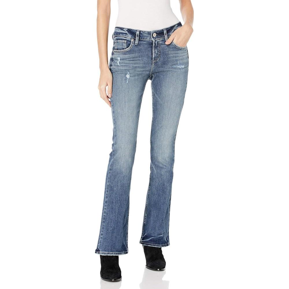 image:imageSilver Jeans Co Womens Avery High Rise Bootcut Jeans