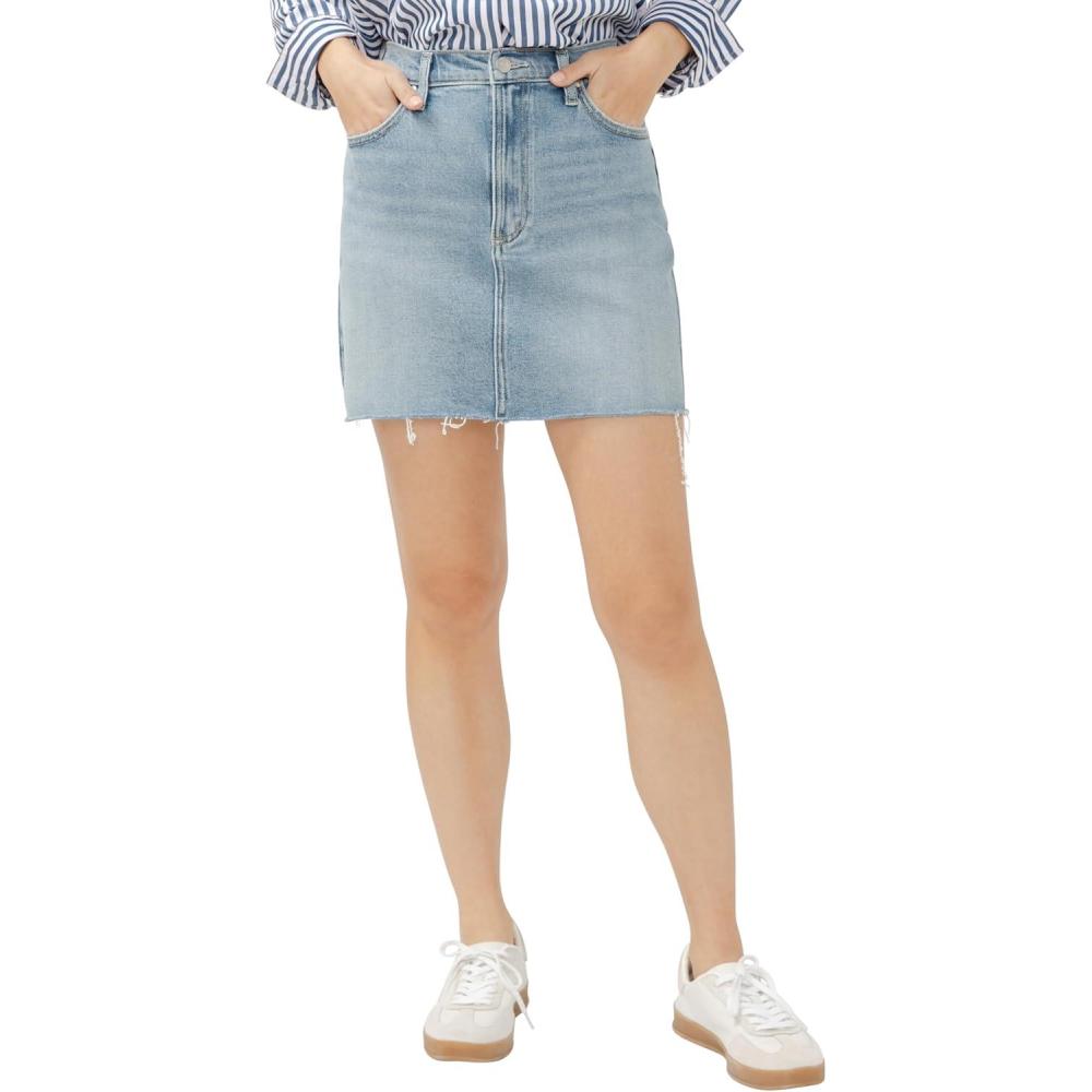 image:imageSilver Jeans Co Womens Denim Mini SkirtIndigo