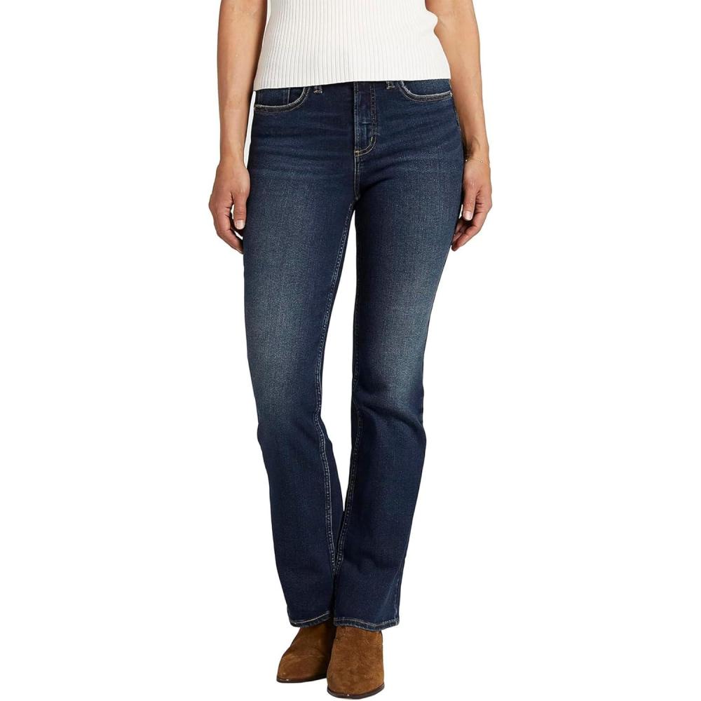 image:imageSilver Jeans Co Womens Infinite Fit High Rise Bootcut JeansMed Wash Inf353