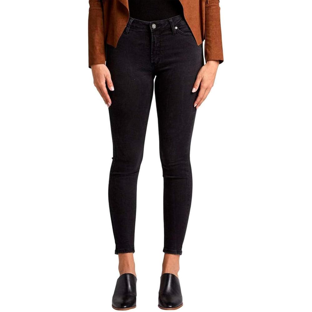 image:imageSilver Jeans Co Womens Most Wanted Mid Rise Skinny Fit JeansBlack