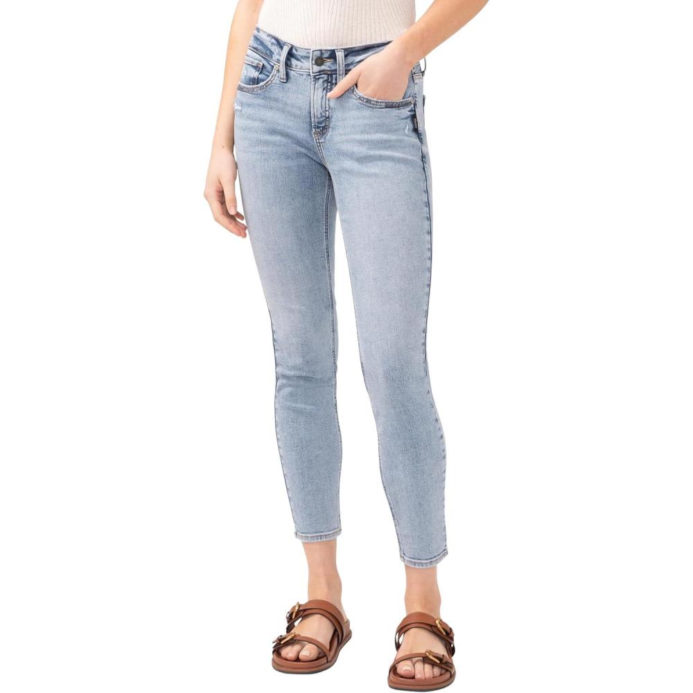 image:imageSilver Jeans Co Womens Suki Mid Rise Curvy Fit Skinny JeansBoogie