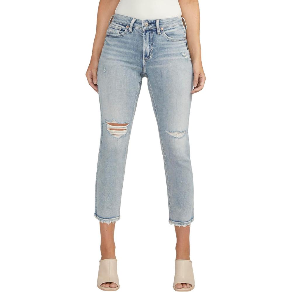 image:imageSilver Jeans Co Womens Suki Mid Rise CurvyMed Wash Cvs266