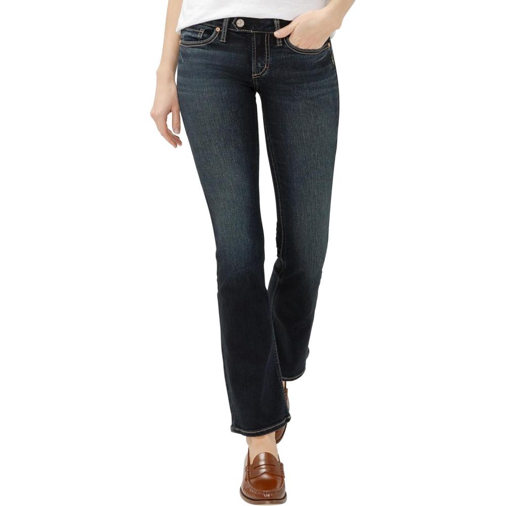 image:imageSilver Jeans Co Womens Tuesday Low Rise Slim Bootcut JeansDark Wash