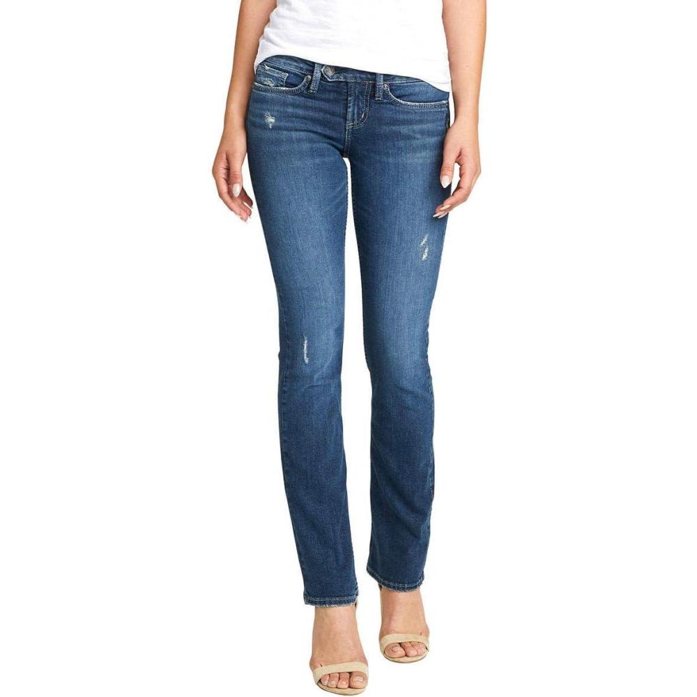 image:imageSilver Jeans Co Womens Tuesday Low Rise Slim Bootcut JeansLegacyDark Indigo Shade