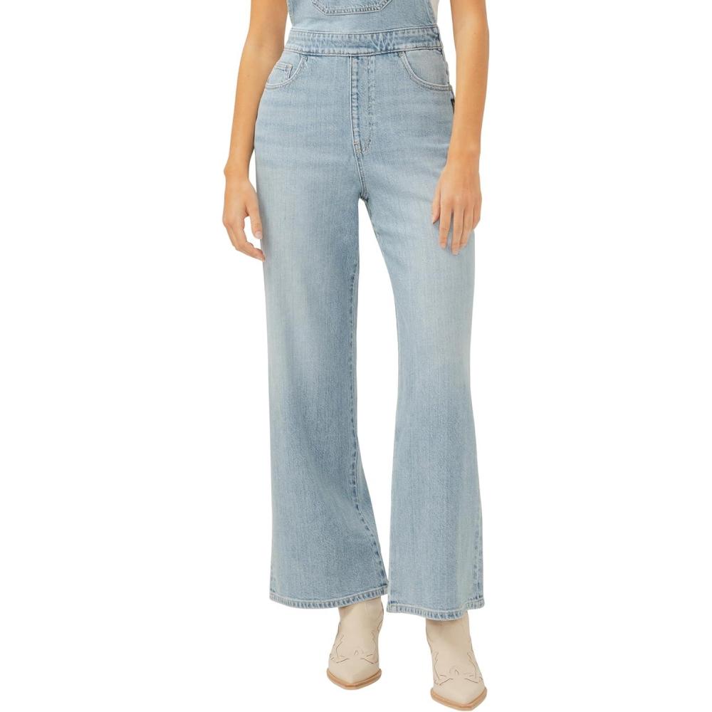 image:imageSilver Jeans Co Womens Wide Leg Overall JeansIndigo