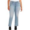 image:imageSilver Jeans Co Womens Plus Size Britt Low Rise Curvy Fit Slim Bootcut Jeans  LegacyMed Wash Scv211