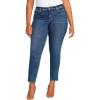image:imageSilver Jeans Co Womens Plus Size Infinite Fit Mid Rise Straight Leg JeansMed Wash Inf345