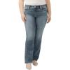image:imageSilver Jeans Co Womens Plus Size Suki Mid Rise Curvy Fit Bootcut JeansMed Wash Ecf234