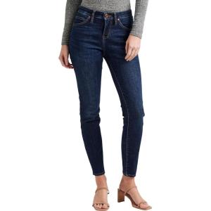 JAG Women’s Carter Mid Rise Girlfriend Jeans, Mid Vintage(Night Breeze)
