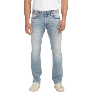 Silver Jeans Co. Men’s Allan Slim Fit Straight Leg Jeans(Indigo)